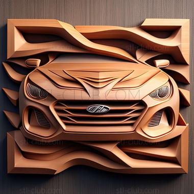 3D мадэль Hyundai Scoupe (STL)